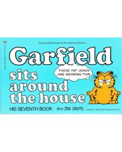 GARFIELD, OBLONG: USA: SITS AROUND THE HOUSE