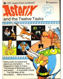 ASTERIX:  SP: AND THE TWELVE TASKS, PUSH OUT BOOK