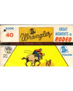 GREAT MOMENTS IN RODEO: WRANGLER RECLAME 1962 NR 40: CALF ROPING