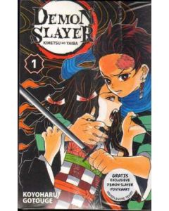 DEMON SLAYER: 01: KIMETSU NO YAIBA (NEDERLANDSE UITGAVE)