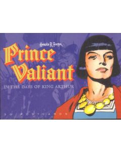 PRINS VALIANT: ANSICHTKAARSTEN BOEK: IN THE DAYS OF KING ARTHUR