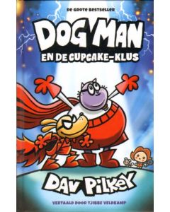 DECEMBER 2025, HARD COVER

In Dog Man en de Cupcake-klus, het dertiende boek in de serie van Dav Pilkey, wordt de stad aangevallen door de schattigste ruimtewezens ooit. Maar dit keer kunnen de Supermaatjes Dog Man niet helpen. Gelukkig is er Mik, oftew