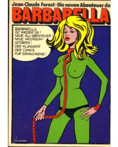 BARBARELLA, NEUEN ABENTEUER: 1971, DUITSE EDITIE