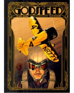 FEBRUARI 2026. HARD COVER

In 1930, in het Amerika van de Grote Depressie, krijgt Lloyd Fairbanks, een jonge piloot en briljant monteur die zijn dagen slijt met luchtdopen boven de Grand Canyon, een baantje aangeboden in Los Angeles. Lloyd grijpt de kan